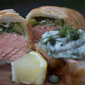 Salmon Wellington